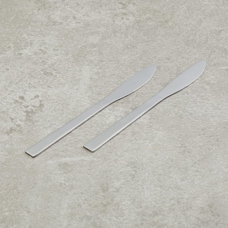 Medleys Set of 2 Stainless Steel Dessert Knives