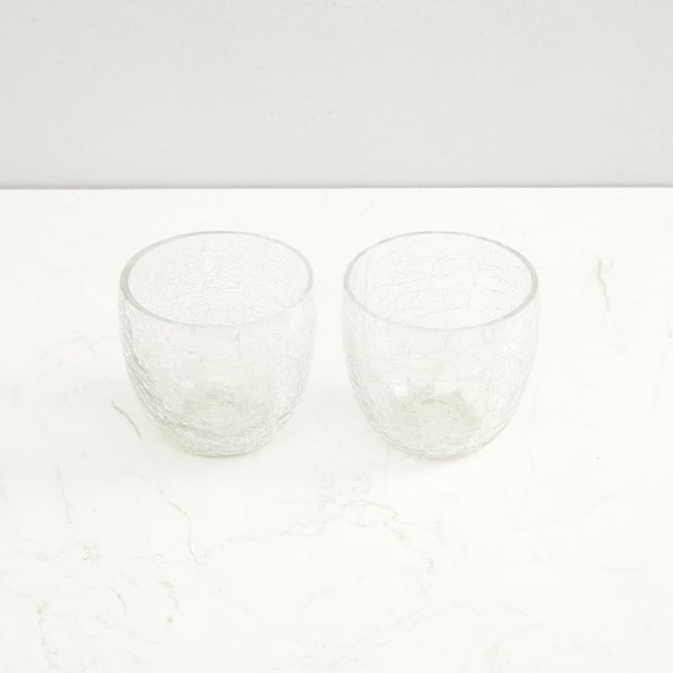 Bleam Set of 2 Glass Votive Holders