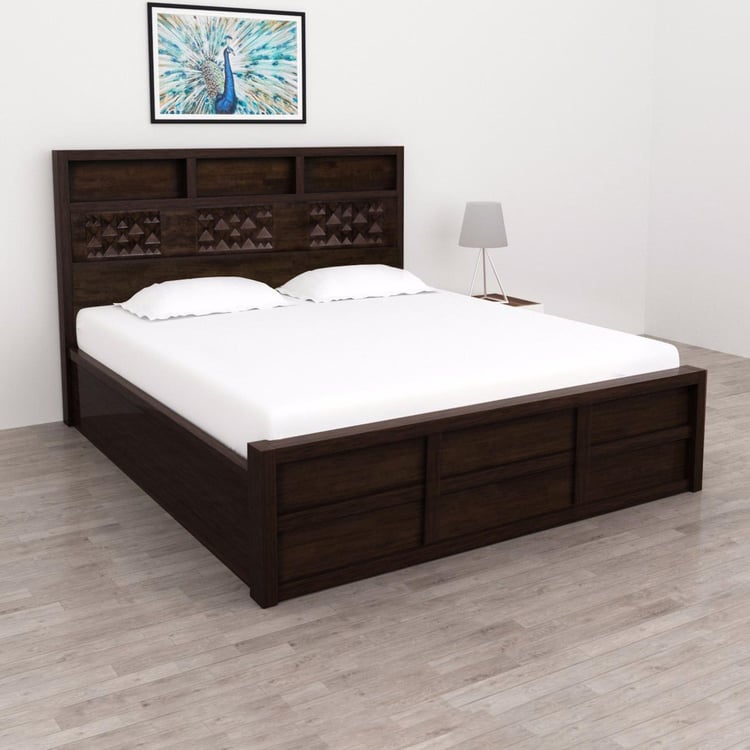 Rio Queen-Size Bed with Box Storage - 150 x 195 cm