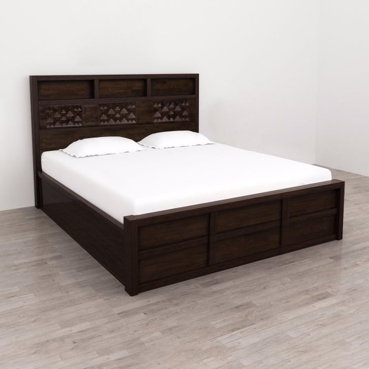 Rio Queen-Size Bed with Box Storage - 150 x 195 cm