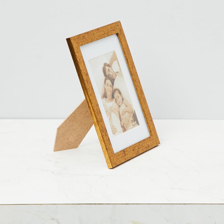 Sepia Groovy Rectangular-Shaped Photo Frames - Set of 5