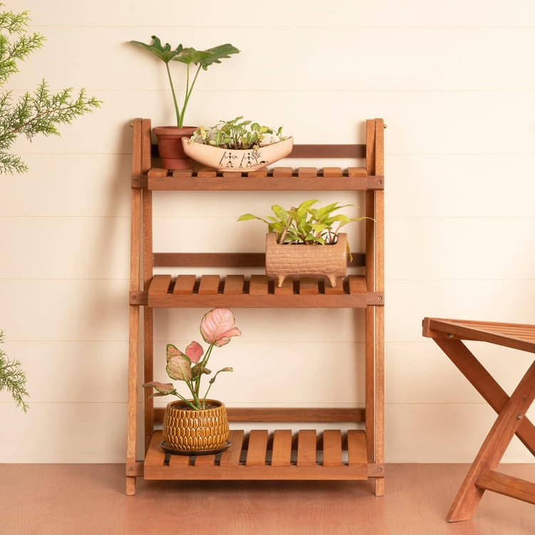 Buy Juliet 3-Tier Planter Rack from Home Centre at just INR 6400.0