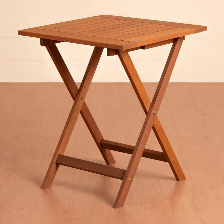 Juliet Meranti Wood Outdoor Table - Brown