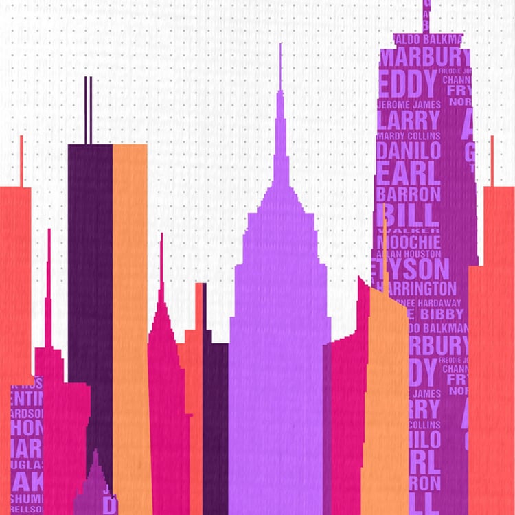 PORTICO Lavender Printed Double Bedsheet with Pillow Covers - Set of 3 Pcs.