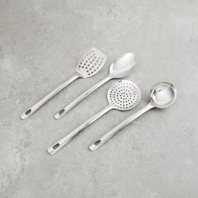 Medleys Set of 4 Stainless Steel Kitchen Utensils