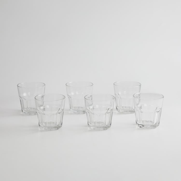 Medleys Riva Set of 6 Beverage Glasses - 200ml