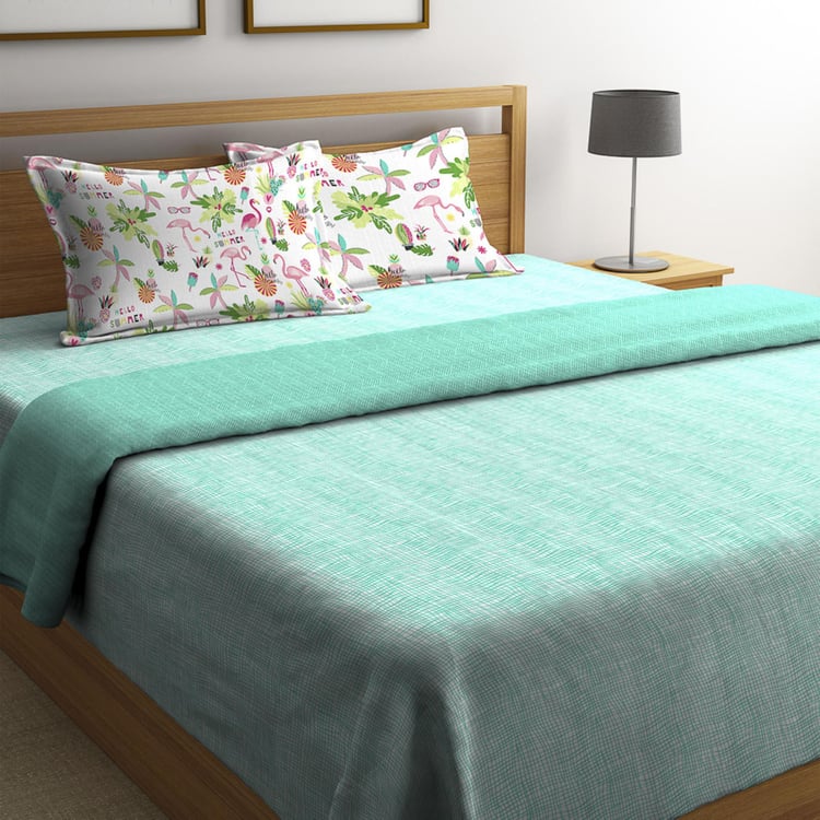 PORTICO Alpha Plus Printed Cotton Bed In A Bag - Set Of 4 Pcs.