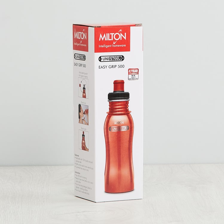 MILTON Unisteel Easy Grip Bottle- 500 ml