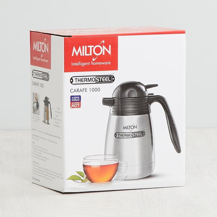 MILTON Round Steel Flask - 1000ml