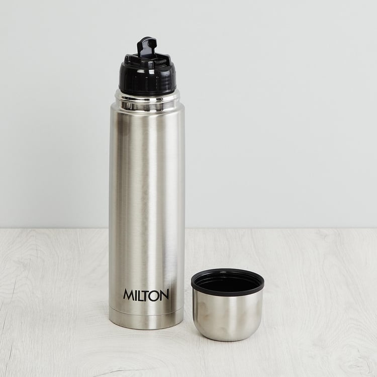 MILTON Round Steel Flask - 1000ml