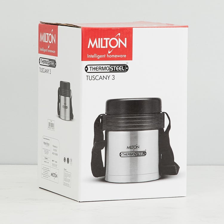 MILTON Thermosteel 3-Container Lunch Box