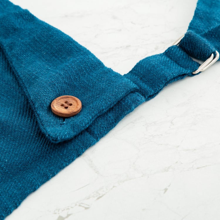 Colour Connect Solid Aprons - Cotton - Apron 60 cm x 74 cm -Blue