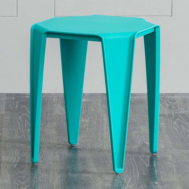 Helix Side Stool - Teal