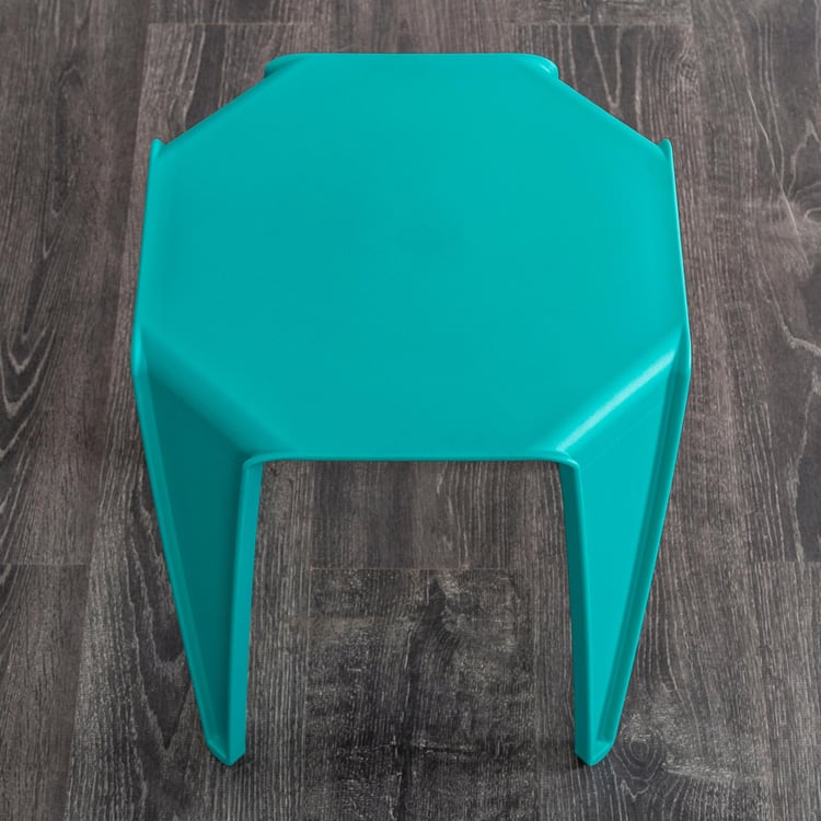 Helix Side Stool - Teal