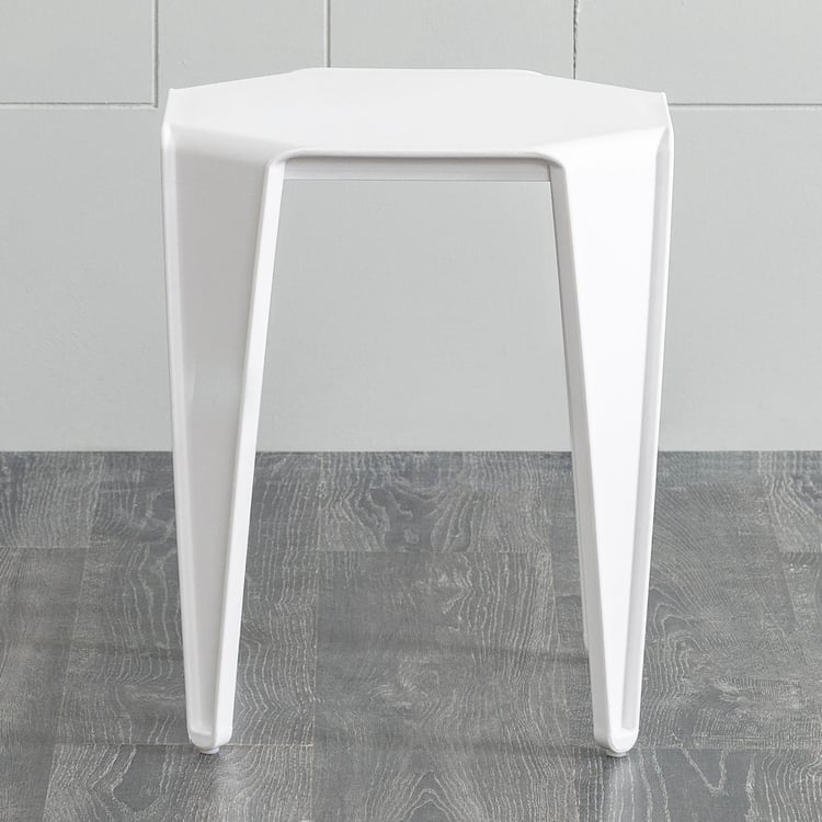 Helix Side Stool - White