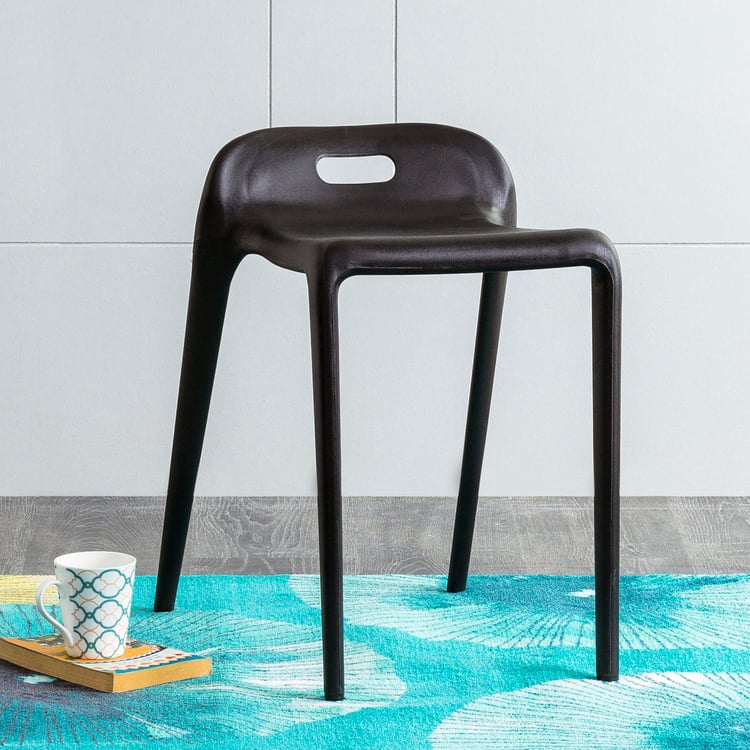 Lauren Side Stool - Black