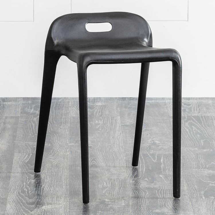 Lauren Side Stool - Black