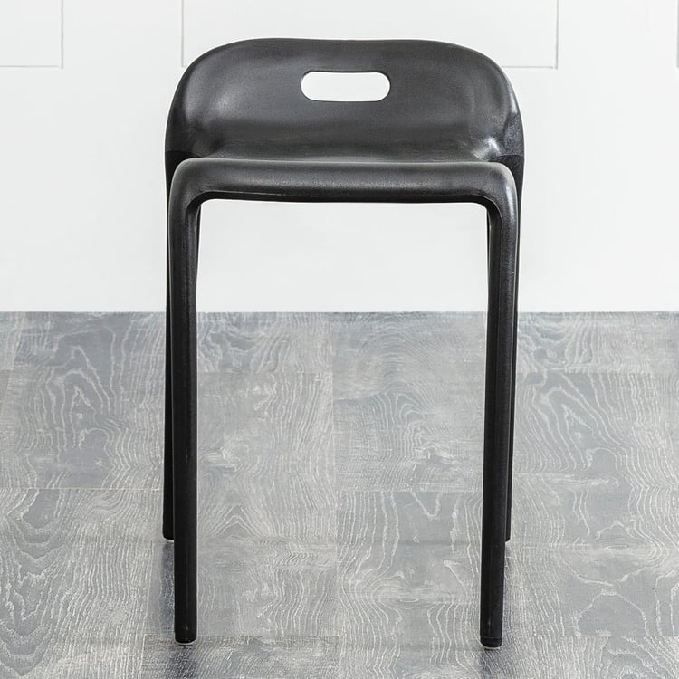 Lauren Side Stool - Black