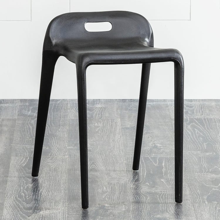 Lauren Side Stool - Black