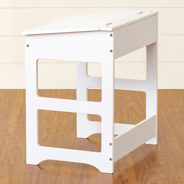 Blake Kids Study Table - White