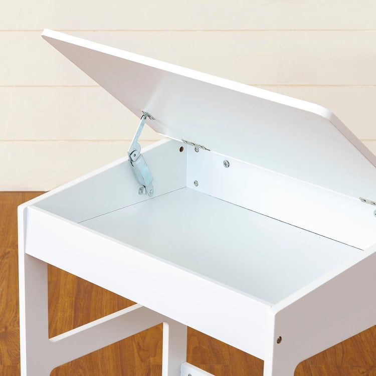 Blake Kids Study Table - White