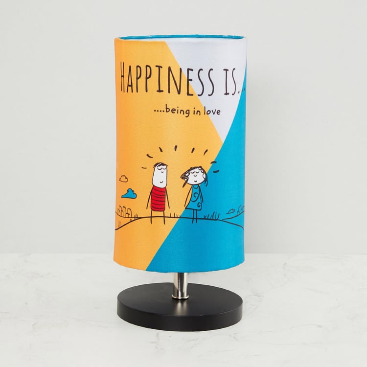 Happiness Being In Love - Table Lamp