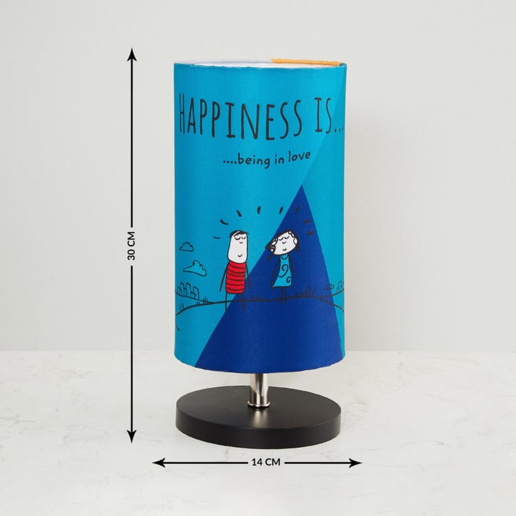 Happiness Being In Love - Table Lamp