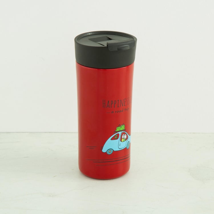 Melina-Eston Printed Stainless Steel Travel Tumbler - 500ml