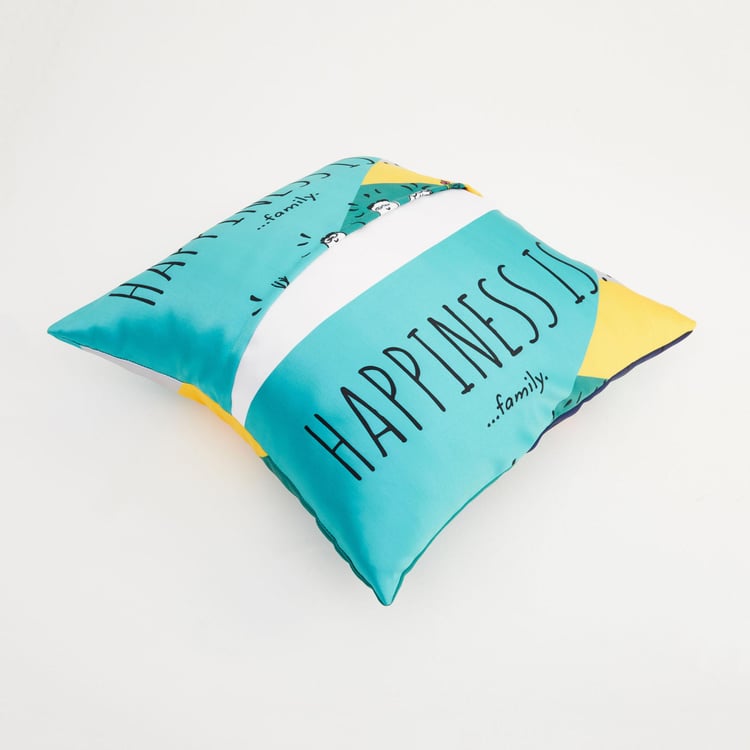 Happiness Cushion Covers - Set of 2 - 40 x 40 cm