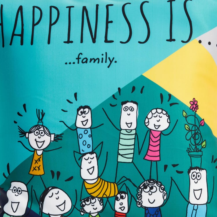 Happiness Cushion Covers - Set of 2 - 40 x 40 cm