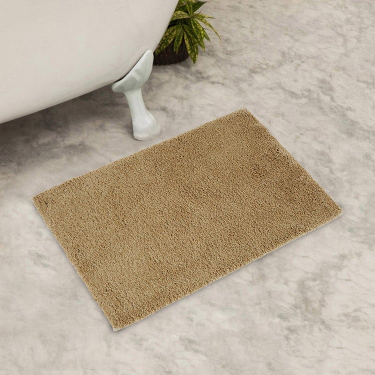 Spaces Large Size Exotica Tufted Anti-Slip Bath Mat - 50 X 80 Cm
