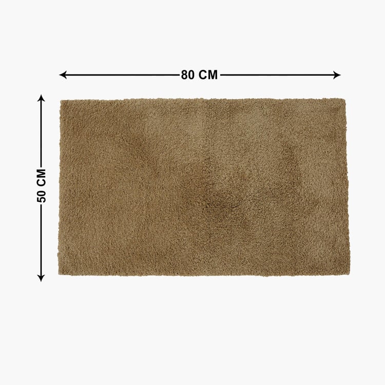 Spaces Large Size Exotica Tufted Anti-Slip Bath Mat - 50 X 80 Cm