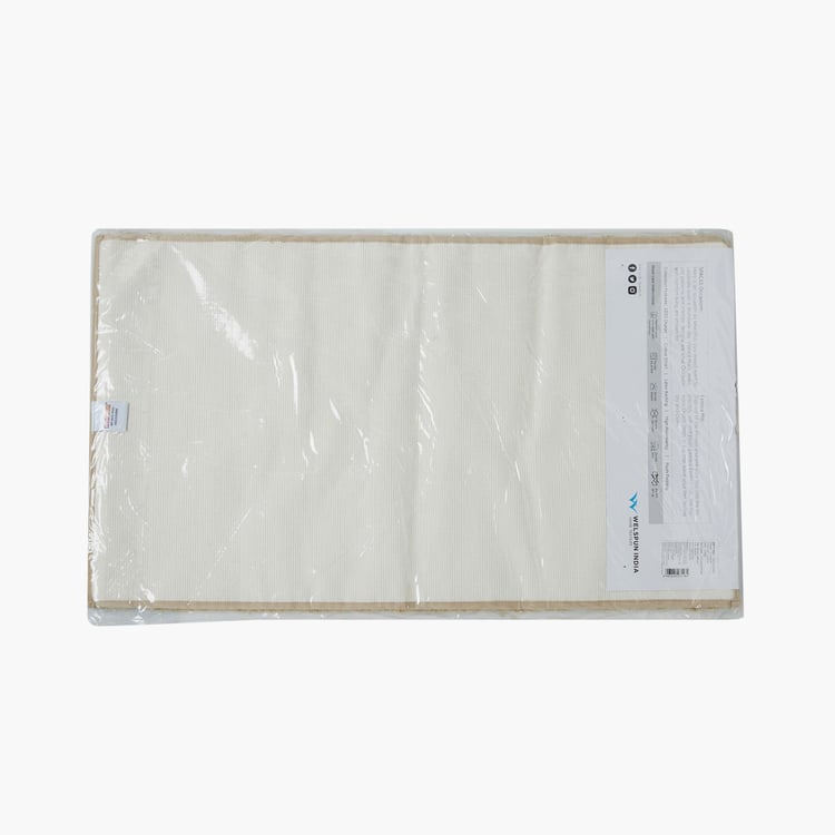 Spaces Large Size Exotica Tufted Anti-Slip Bath Mat - 50 X 80 Cm