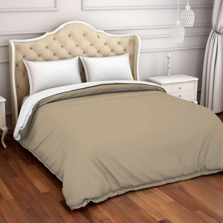 SPACES Active Hygro Solid Double Bed Duvet Cover - 228 x 274 cm