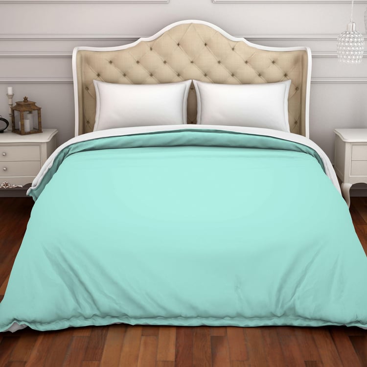 SPACES Active Hygro 300TC Solid Double Bed Duvet Cover - 228 x 274 cm