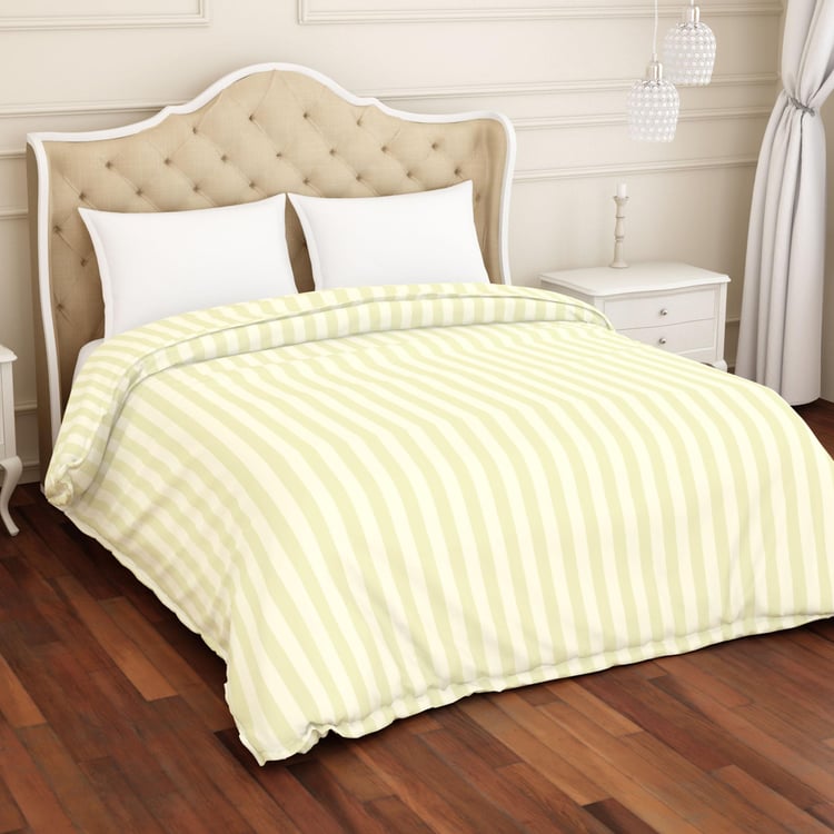 SPACES Sky Rise Striped 210TC Double Bed Duvet Cover - 228 x 274 cm