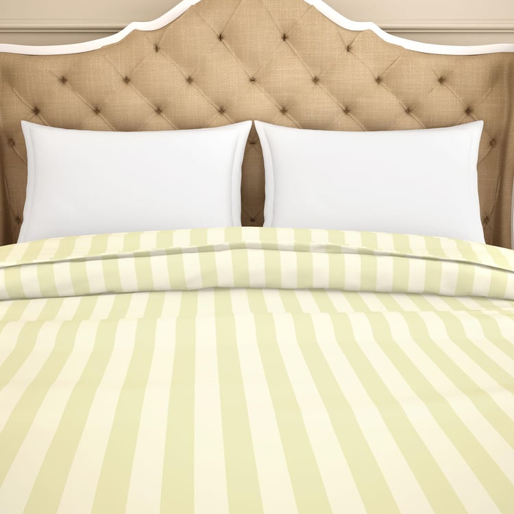 SPACES Sky Rise Striped 210TC Double Bed Duvet Cover - 228 x 274 cm