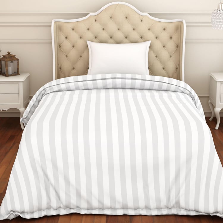 SPACES Sky Rise Striped 210TC Single Bed Duvet Cover - 152 x 223 cm