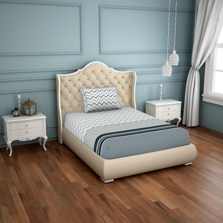 SPACES Essentials Printed 2-Pc. Single Bedsheet Set- 150 X 220 cm