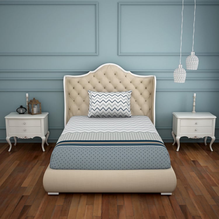 SPACES Essentials Printed 2-Pc. Single Bedsheet Set- 150 X 220 cm