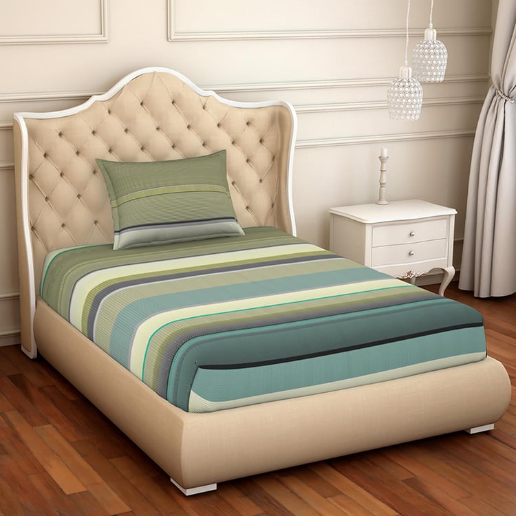 SPACES Essentials Striped 2-Pc. Single Bedsheet Set - 150 x 220 cm