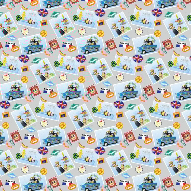 Spaces  Essentials Printed Single Bed Dohar - 152 X 220 Cm