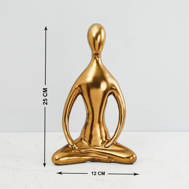 Splendid Modern Yoga Figurine