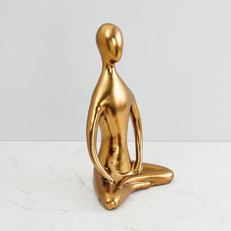 Splendid Modern Yoga Figurine