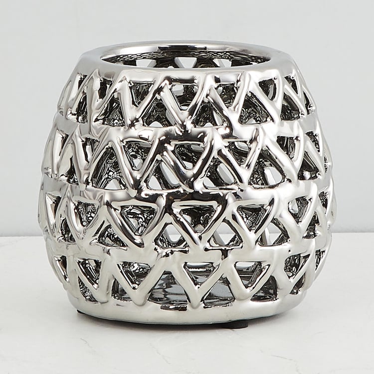 Splendid Textured Round Votive Holder