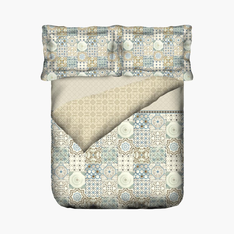 PORTICO NEW YORK Mosaics Super King Size Comforter - 2.24 x 2.74 m