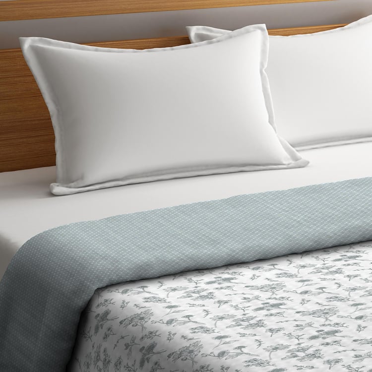 PORTICO Melange Printed Double Bed Dohar- 254 X 224