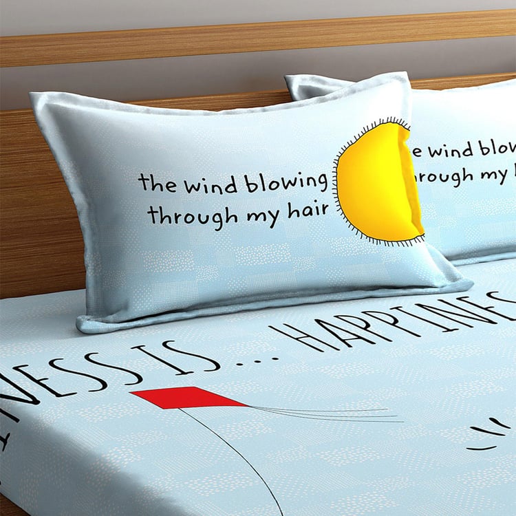 PORTICO 3-Piece Super King-Size Bedsheet Set - 2.74 x 2.74 m