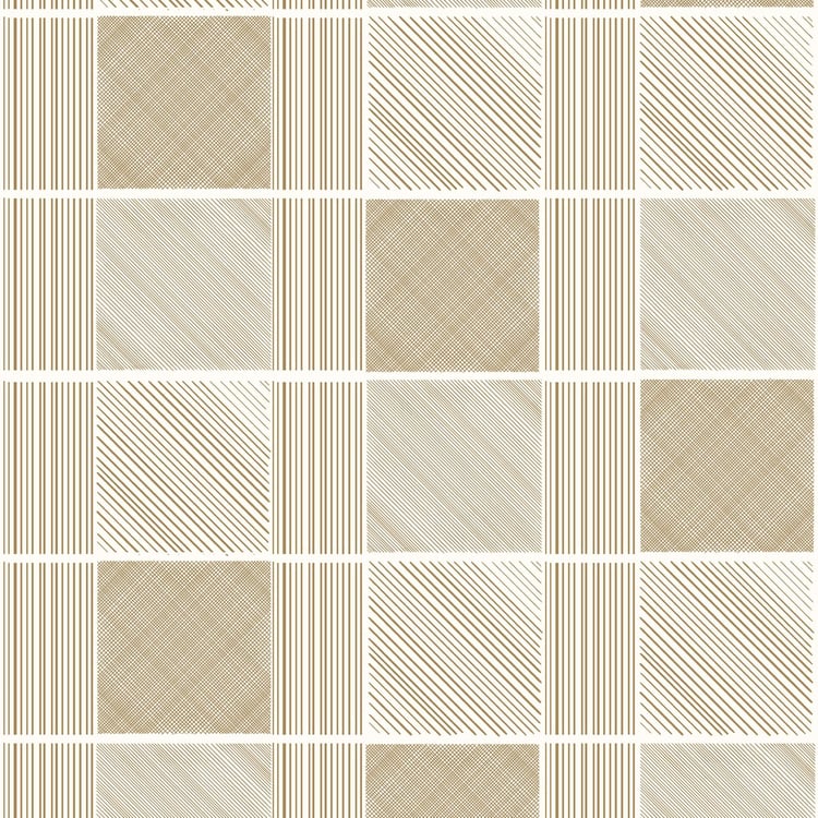 PORTICO Hastag Printed 3-Pc. King Size Fitted Sheet- 198 X 182 cm