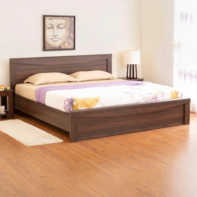 Lewis Vega King Size Bed- 180 x 195 cm - Brown